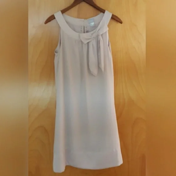 H&M | Dresses | H M Satin Champagne Sleeveless Dress | Poshmark